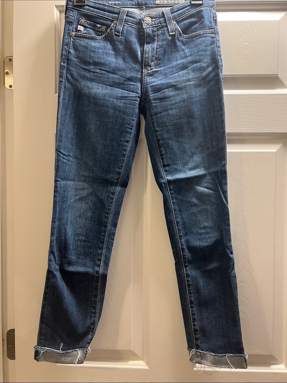 AG cropped denim